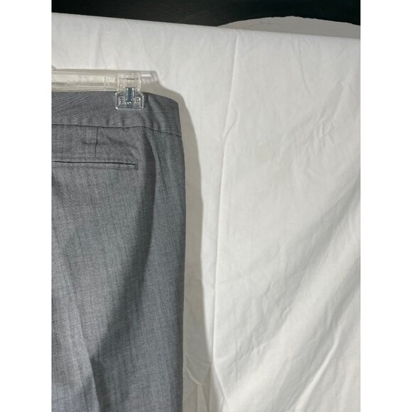Dockers women's slacks pants size 10 med gray striped hooks zipper READ - Picture 11 of 13